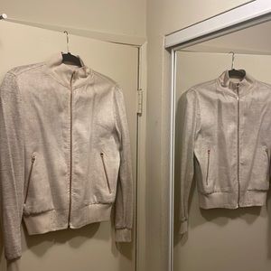 Brand New Capri Linen Bomber